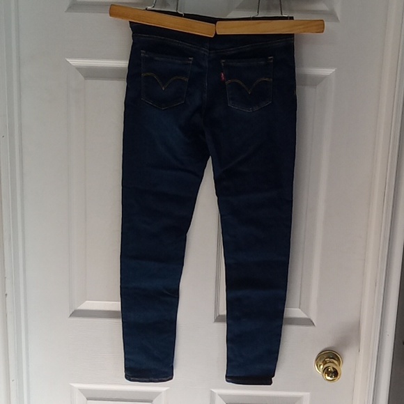 Levi's Pull On Jeggings 26" Waist Blue Jogger Jeans - Picture 4 of 13